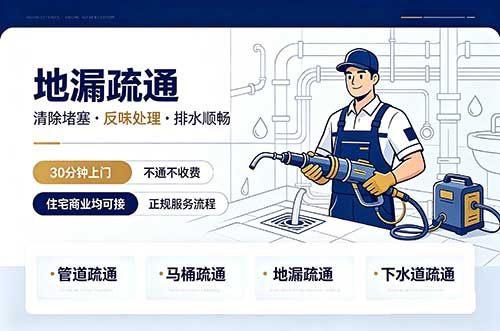 平度地漏疏通