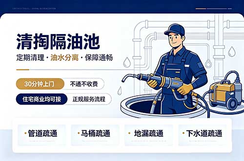 平度清掏隔油池